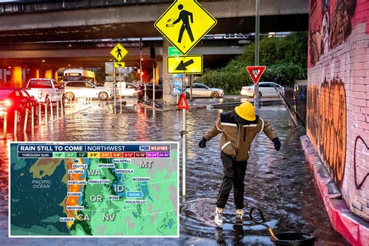 Atmospheric river forecast to bring rain, snow to Pacific Northwest, with possible flooding