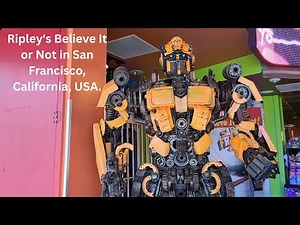 Ripley's Believe It or Not in San Francisco, California, USA.