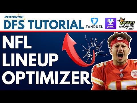 New RotoWire NFL Lineup Optimizer Tutorial. Helps w/ DraftKings, FanDuel, Yahoo and more!