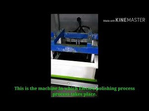 Electro polishing machine overview
