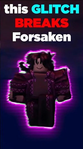 This Glitch BREAKS Forsaken... #roblox #forsaken #forsakenroblox