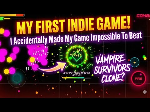 I Accidentally Made My Game Impossible To Beat | My First Indie Game #indiegame
