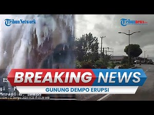 🔴BREAKING NEWS: Erupsi Gunung Dempo Pagar Alam Sumsel, Semburkan Abu Vulkanik Setinggi 200 Meter