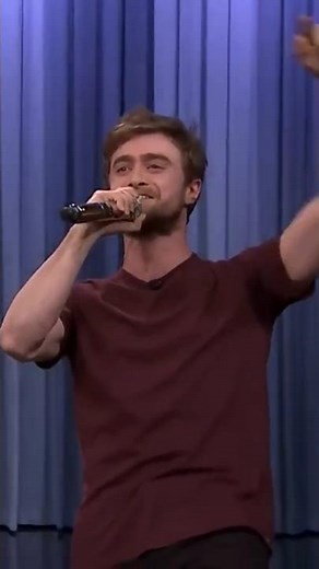 Daniel Radcliffe’s Insane Rap Skills #danielradcliffe #rapchallenge #harrypotter #shorts