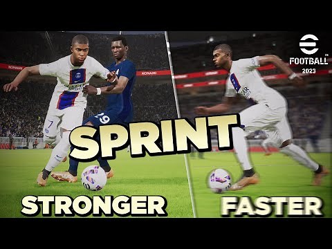 eFootball 2023 | Sprint Faster & Stronger Tutorial!