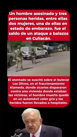 ¡Sicarios atacan una casa; hay un asesinado y 3 heridos!! #noticias #sinaloa #news #culiacan #mexico