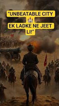 "21 Saal Ki Umar… Aur History Ka Sabse Bada Fateh! ⚔️🔥" #shorts