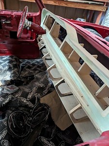 Square body dash art coming together! | Heath Moore Interiors