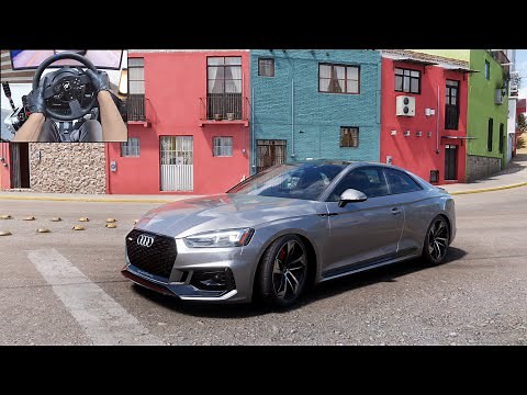 Audi RS5 - Forza Horizon 5 | Thrustmaster T300RS gameplay