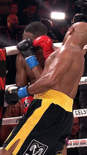 1 minute, 33 seconds into Round 2! TKO Anderson Silva! #JakeJoshua | Netflix