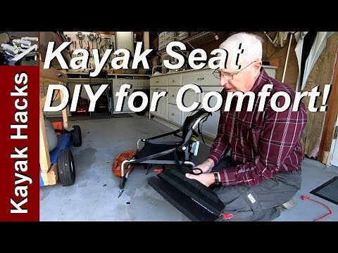DIY Kayak Seat Upgrade - Cheap Kayak Seat Back Support