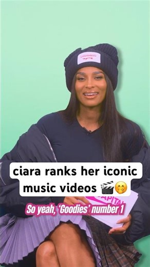 which one of these #ciara music videos is your favourite? 🎬🤩 #chrisbrown #nickiminaj #russellwilon