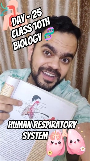 Day 25 | Human Respiratory system 🫁 | Nose, phyranx and Epiglottis | Bio Sprint 🚀 | Class 10 Biology