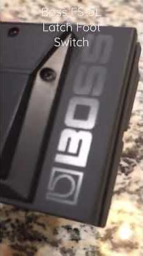 Boss FS-5L Latch Foot Switch #boss #short #microphone #studio #audio #homestudio #interface #best