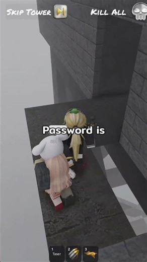 Passcode #roblox #shorts #scarywormtower #fypシ