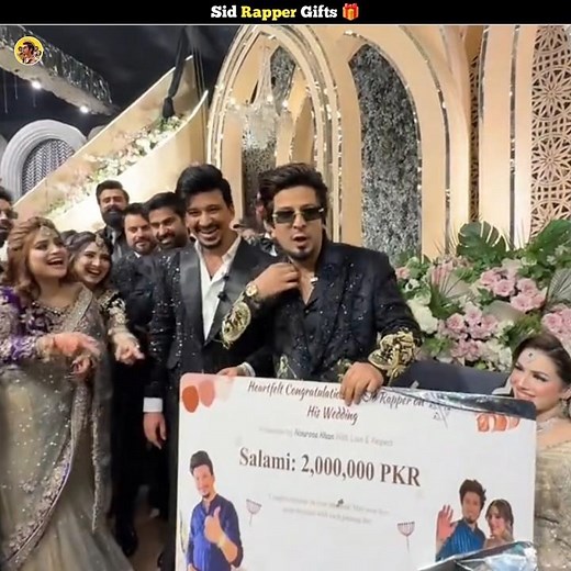 Sid rapper wedding gifts 🎁