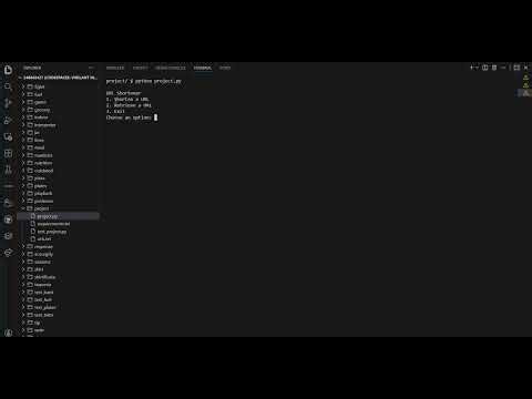 CS50P - Simple URL Shortener