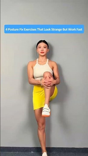 4 Weird Looking Exercises That Instantly Improve Your Posture at Home