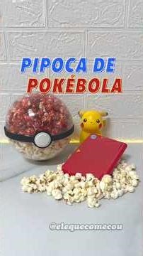 🍿🔴⚪️ Popcorn Poké Ball (Pokémon)