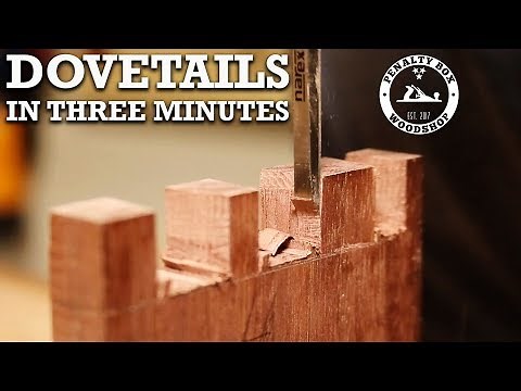 Dovetail Joints Made Easy - Three Minute Overview