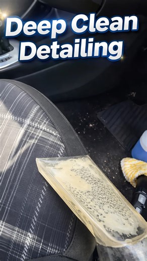 Deep clean detailing, dirty carpet extraction, and satisfying transformations