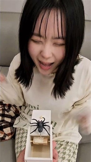 거미를 좋아하는 그녀