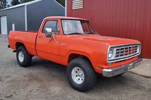 No Reserve: 1976 Dodge Power Wagon W100 4x4 318 4-Speed