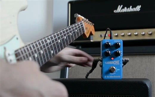 【无废话】TC electronic Flashback II 2 Delay Pedal Demo tc延迟效果器试听