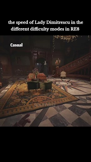 Understanding the Speed Differences of Lady Dimitrescu in RE8 Difficulty Modes