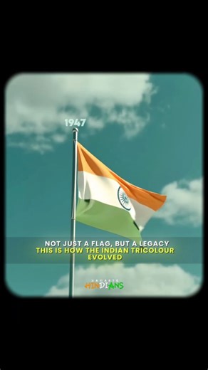 HINDIANS on Instagram: "The journey of the Indian flag reflects India’s rise from pleading for rights to claiming freedom with pride. 1906 : The first flag was hoisted in Calcutta with green, yellow, and red stripes, symbolising unity. 1907 : Madam Bhikaji Cama unfurled a modified version in Germany, taking India’s voice to the world. 1917 : During the Home Rule Movement, a flag with Union Jack elements showed demands for self-rule. 1921 : Gandhiji proposed a flag with the charkha, representing 