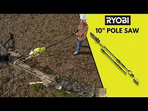 RYOBI 40V HP Brushless 10" Pole Saw