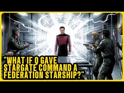 What If Q Gave Stargate Command a Federation Starship?