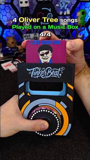 Miss You Oliver Tree Life Goes On 🕊️ 4 Songs Played on a TinkerBeat Music Box