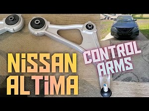 How to replace front control arms on a 2012-2018 Nissan Altima