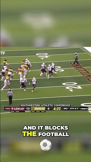 Grambling Football Game: Epic Blocks & Defensive Dominance! #shorts