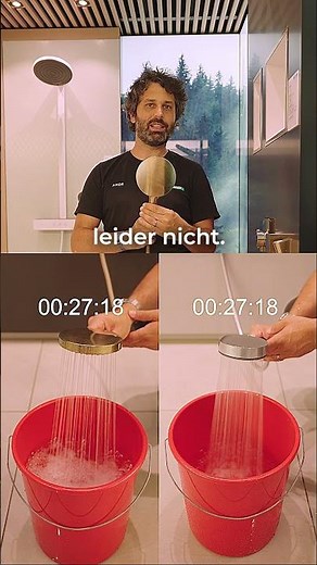 Hast Du schon eine wassersparende Handbrause? So findest Du es heraus!