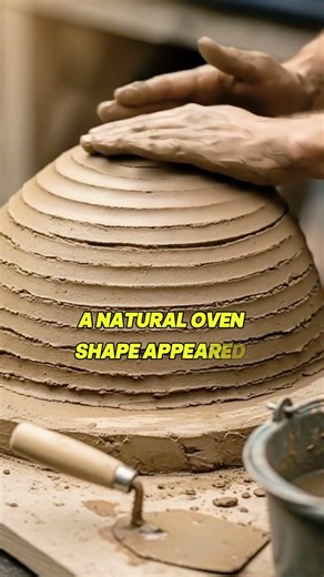 Building a Clay Oven by Hand 🔥 No Tools Needed (Part 3)