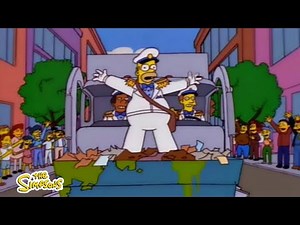 Garbage Man 🗑 (MUSIC VIDEO) | The Simpsons