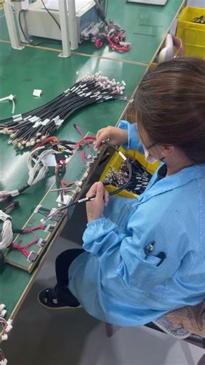 The process of wire harness processing and manufacturing