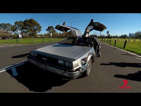 Back To the Future DeLorean time machine replica Australia 2025