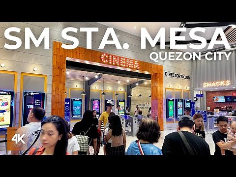 Full Walking Tour of SM Sta. Mesa | 4K | Shopping Mall Philippines