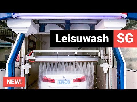 NEW! Leisuwash SG automatic touchless car wash equipment