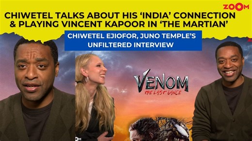 Chiwetel Ejiofor, Juno Temple on worlds of Venom, Spiderman and Doctor Strange coming together