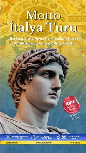 Motto İtalya Turu ile İtalya’nın tarihi şehirleri ve masalsı sokakları