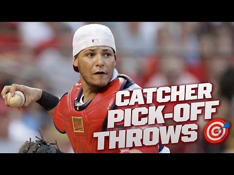 9 minutes of perfect catcher pick-off throws