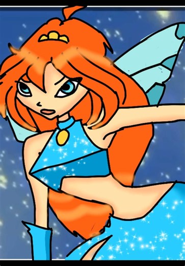 Bloom Winx Club transformation animation tutorial (Flipaclip)
