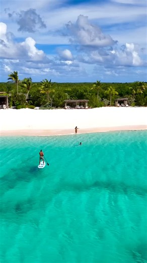 Luxury Travel Community on Instagram: "Thank you to @nobubarbuda for inviting our founder @gil.antolin to the season opening of their incredible restaurant located on the tropical island of Barbuda. It’s the perfect place to enjoy water sports and enjoy some rest and relaxation. 🌴 #antigua #barbuda #luxuryworldtraveler #luxurytravel #paddleboarding #finedining #luxuryresort #grandopening"