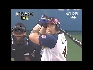 アレックス・カブレラ 2010年 ホームラン集 全24本