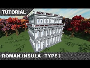 Minecraft Roman Insula Tutorial & Download Type 1