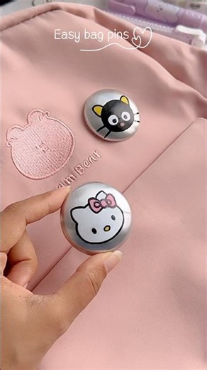 Draw easy cutie pins from soda cans!⭐️✨#shorts #art #painting #muktaeasydrawing